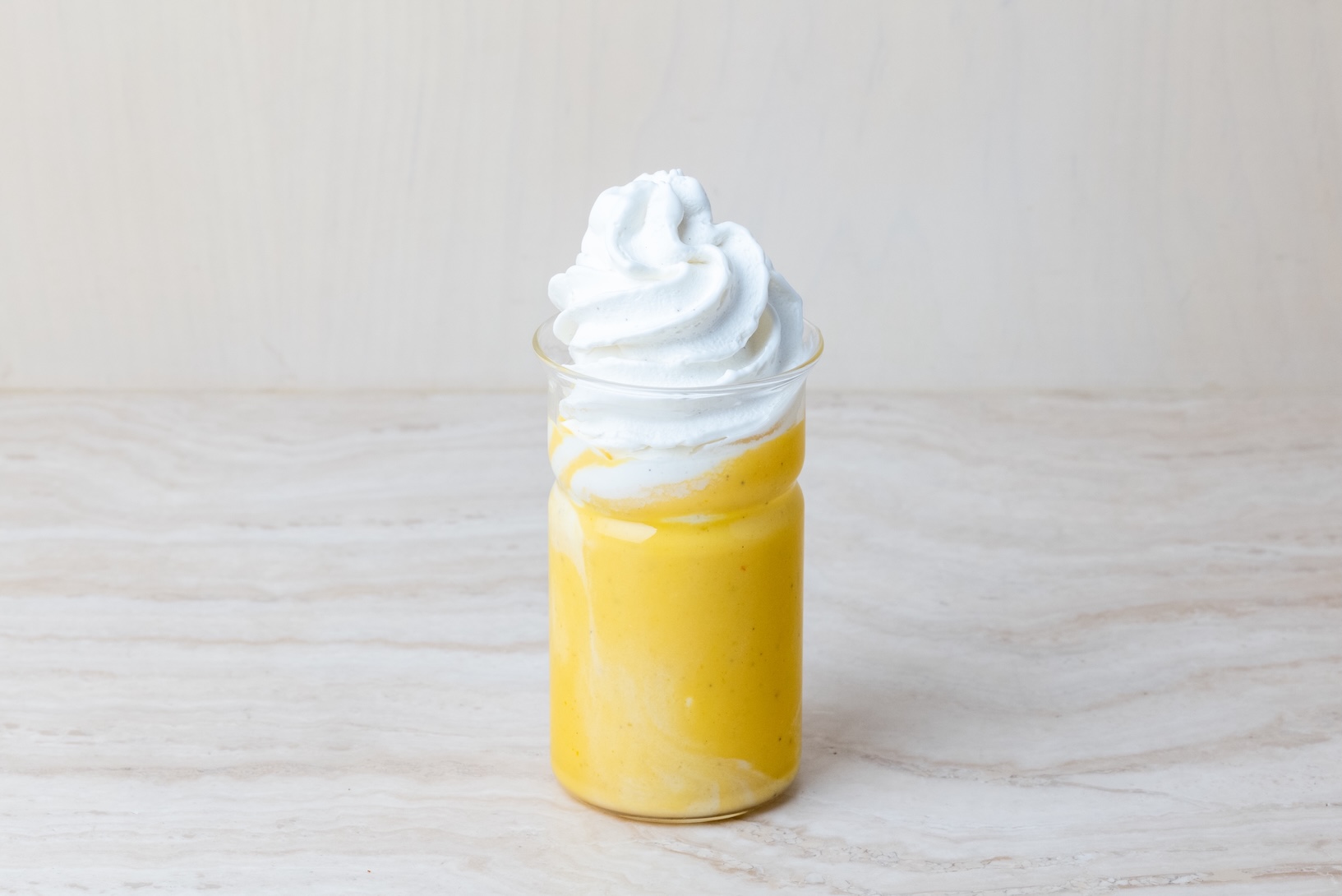 Mango Lassi with Vanilla Soft Serve (D)