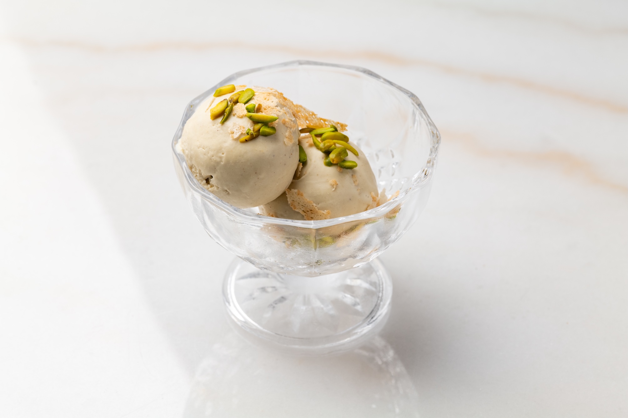 Pistachio Baklawa Gelato (N)