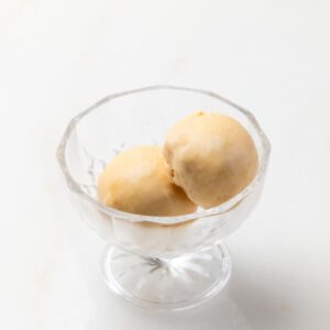 Tahina and Date Molasses Ice Cream (D)