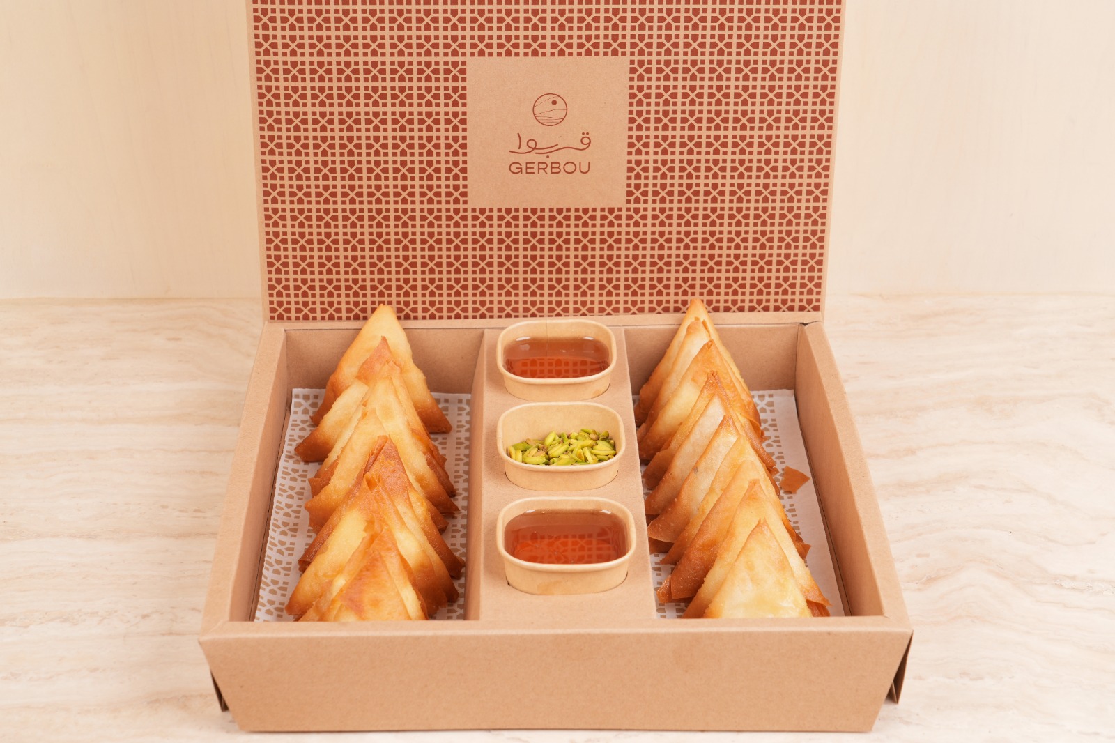 Cheese and Honey Samosa Box