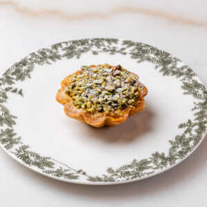 Pistachio Flan Tart